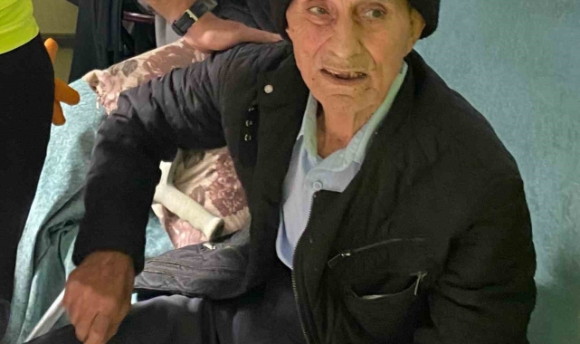 Kayıp yaşlı adam sağ olarak bulundu