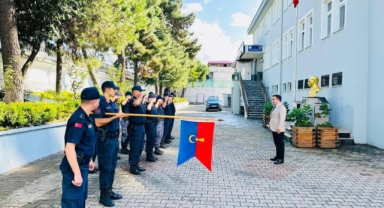 Kaymakam Ahmet Kavanoz'dan Jandarma Komutanlığına Ziyaret