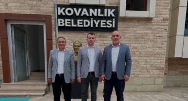 Kovanlık Belediye Başkanı Kalıntaş’a Dostane Ziyaret