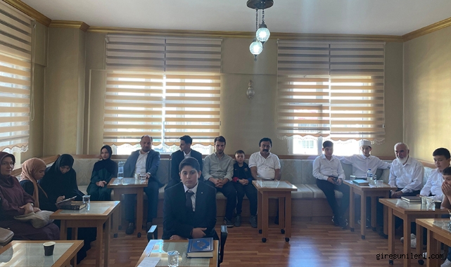 Kur’an Bülbülleri Giresun’da Ter Döktü: Öğrenciler Bölge Finaline Hazır