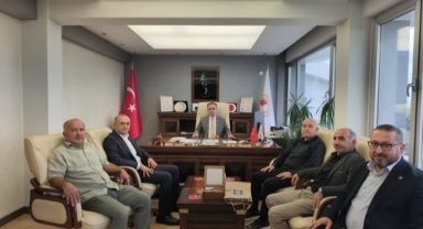 Memur Sendikalarından, Giresun İl Tarım ve Orman Müdürü Yılmaz'a Ziyaret