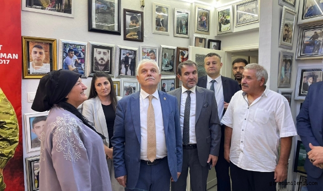 Milletvekili Elmas'tan Ankara Çıkarması: Şehit Ailesine ve Hastalara Anlamlı Ziyaret