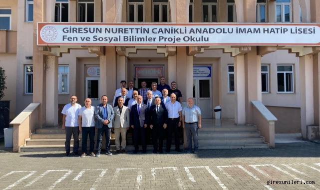 Milletvekili Temür’den Giresun’da Eğitime Destek Ziyareti