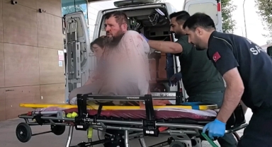 Minibüsün çarptığı yaya ağır yaralandı