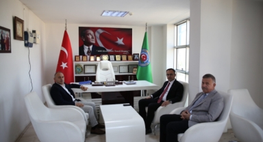 Müdür Yılmaz'dan Piraziz'de Tarım Odası ve İlçe Müdürlüğüne Ziyaret