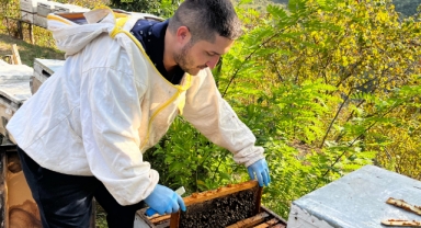 Ordulu arıcı, TKDK'dan aldığı destekle kovan sayısını 150'ye çıkarttı