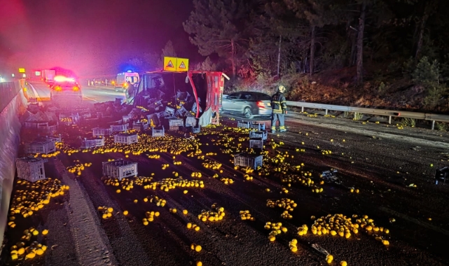 Otoyolda zincirleme kaza: 1 ağır yaralı