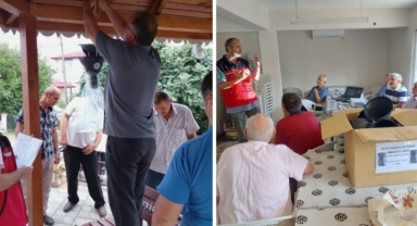 Piraziz’de Kahverengi Kokarca ile Mücadele Sürüyor