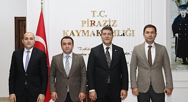 Piraziz Kaymakamlığı'nda Meslektaş Buluşması