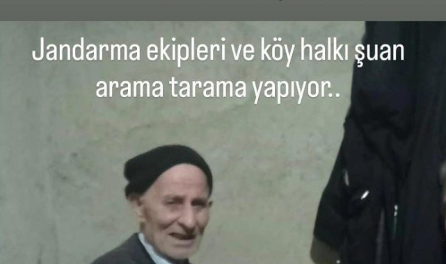 Samsun'da 84 yaşındaki adam kayboldu, ekipler seferber oldu