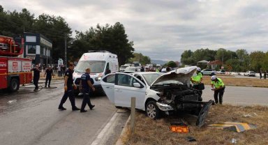 Samsun'da zincirleme trafik kazası: 6 yaralı