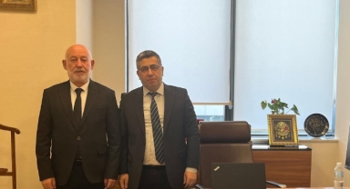 Şebinkarahisar Belediye Başkanı Şentürk'ten, Başkan Çoştur’a Ziyaret