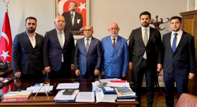 Şebinkarahisar Heyetinden Adalet Bakanlığı'na Ziyaret