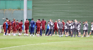 Trabzonspor, Fatih Karagümrük maçının hazırlıklarını sürdürdü