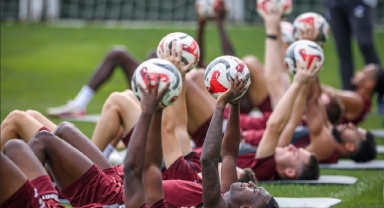 Trabzonspor, Fenerbahçe maçı hazırlıklarını sürdürdü
