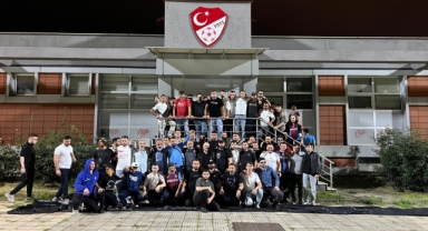 Trabzonspor taraftarları TFF'ye tepki gösterdi