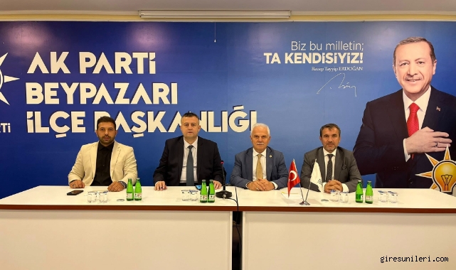 Türkiye Yüzyılı Vizyonu Beypazarı’nda: Giresun Milletvekili Elmas ve İlçe Teşkilatı Süreci Değerlendirdi
