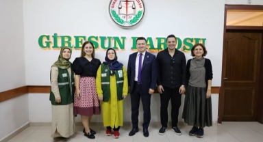 Yeşilay Giresun’dan Baroya Ziyaret