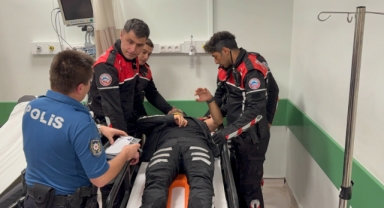 Yunus polisleri kaza yaptı: 2 yaralı