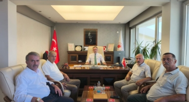 Ziraat Odası Başkanlarından İl Müdürü Yılmaz’a Ziyaret