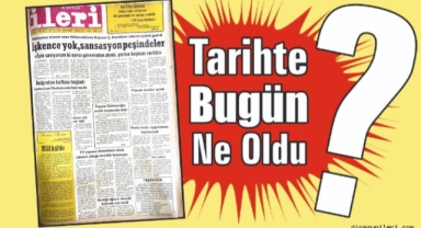 1985'ten Günümüze: İleri Gazetesi'nde 40 Yıl Önce Bugün