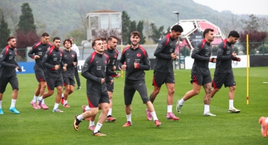 A Milli Futbol Takımı, Bulgaristan maçı hazırlıklarını sürdürdü