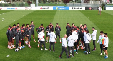 A Milli Takım, Bulgaristan maçı hazırlıklarını sürdürdü