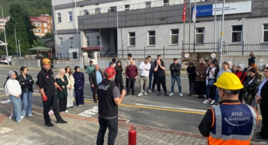 AFAD’dan Görele’de KYK Yurt Çalışanlarına Afet Farkındalığı Eğitimi