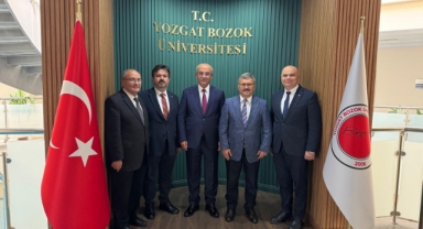 Akademik İş Birliği Görüşmesi: Rektör Can Bozok Üniversitesi’nde