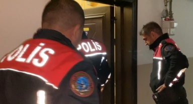Apartmandan gelen çığlıklar polisi alarma geçirdi