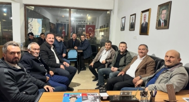 Aydındere Belediye Başkanı Demir, AK Parti Heyetini Ağırladı