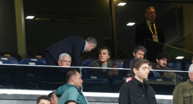 Bakan Bak ile Montella, Fenerbahçe-Nice maçını takip etti
