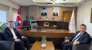 Başkan Kalıntaş’tan İl Milli Eğitim Müdürü Tokgöz’e Ziyaret