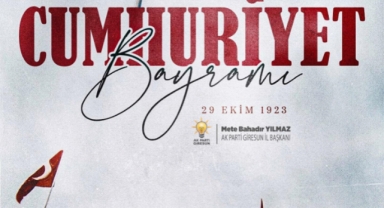 Başkan Mete Bahadır Yılmaz’dan 29 Ekim Cumhuriyet Bayramı Mesajı