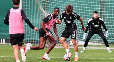 Beşiktaş'ta Gençlerbirliği maçı hazırlıkları devam etti
