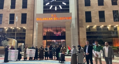 Bulancak’ta Filistin İçin Nöbet: “Gazze Yalnız Değildir”