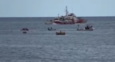 Denizde teknesi boş bulunan balıkçı için arama çalışması başlatıldı