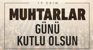Dereli Belediye Başkanı Şenlikoğlu’ndan Muhtarlar Günü'ne Özel Mesaj