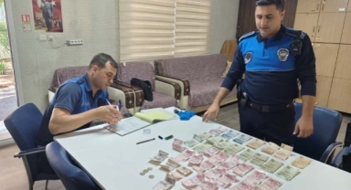 Dilencilik yapan kadın yarım saatte bin 32 lira topladı