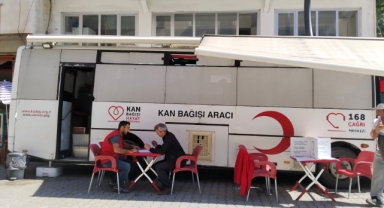 Doğankent’te Hayat Kurtaran Seferberlik! Kan Bağışına Yoğun İlgi