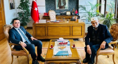 Ericek Köyü’nden Kaymakam Kavanoz’a Ziyaret