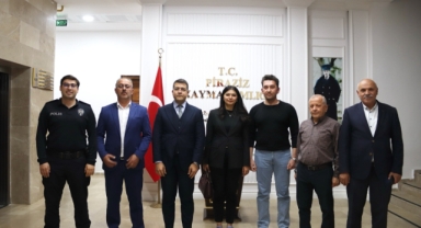 Eski Kaymakam Akpınar’dan Piraziz Kaymakamlığına Ziyaret