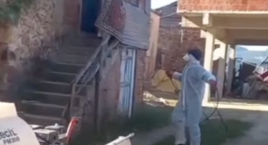 Espiye’de Kokarca Operasyonu! Terkedilmiş Binalarda Yoğun İlaçlama!