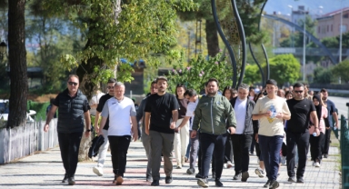 Espiye'de sağlıklı yaşam yürüyüşü
