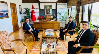 Espiye Kaymakamı Ahmet Kavanoz’a Ziyaret