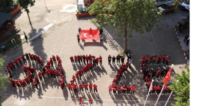 Filistin İçin Barışın ve Kardeşliğin Sesi Piraziz’den Yükseldi