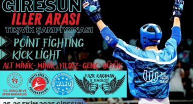 Giresun’da Kick Boks Rüzgarı Esecek!
