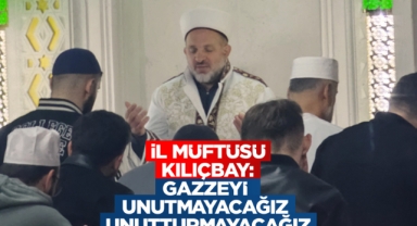 Giresun’da, Mazlumlar İçin Dualar Yükseldi