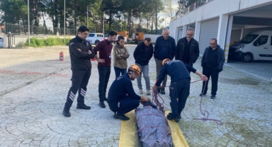 Giresun'da Yangın ve Afet Bilinci: İşkur Personeline Uygulamalı Eğitim