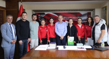 Giresun Gençlik ve Spor İl Müdürü Muzaffer Ergün’den Başarılı Sporculara Tebrik